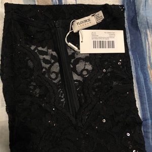 Flounce London Scalloped Lace Dress Size 6